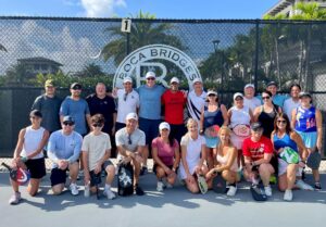 Pickleball for a Cure event